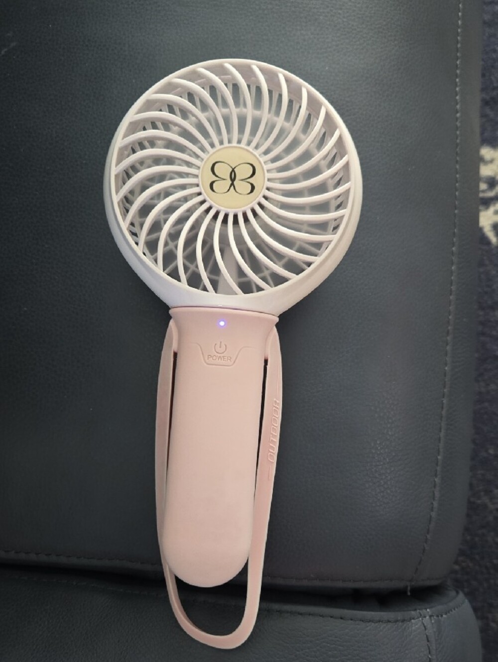 Handheld Mini Fan With Light - Picture 3 of 6